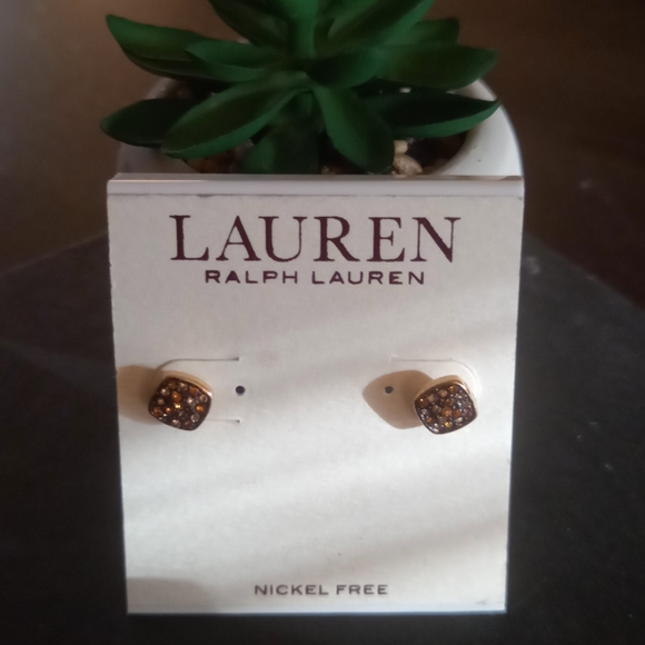 Ralph Lauren stud earrings - Picture 1 of 2